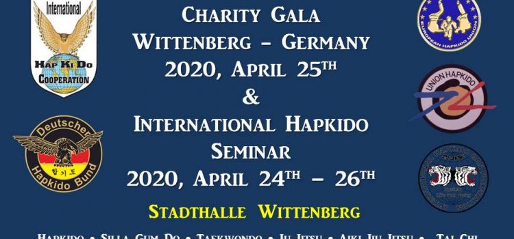 Lehrgang und Benefizgala in Wittenberg vom 24.-26.April 2020